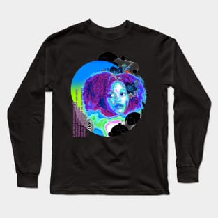 Kaleidoscope Girl Long Sleeve T-Shirt